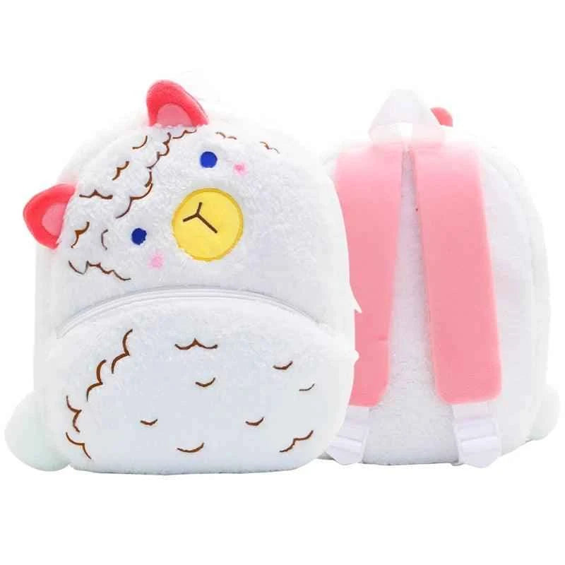Cartoon Plush Backpack - Alpaca