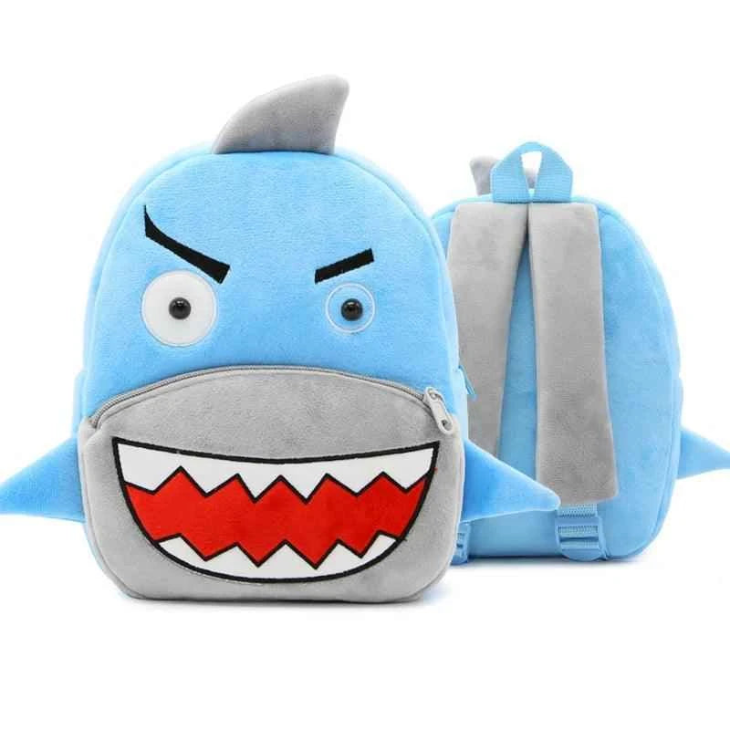 Cartoon Plush Backpack - Shark