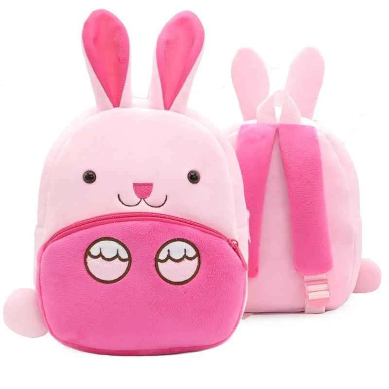 Cartoon Plush Backpack - Rabbit