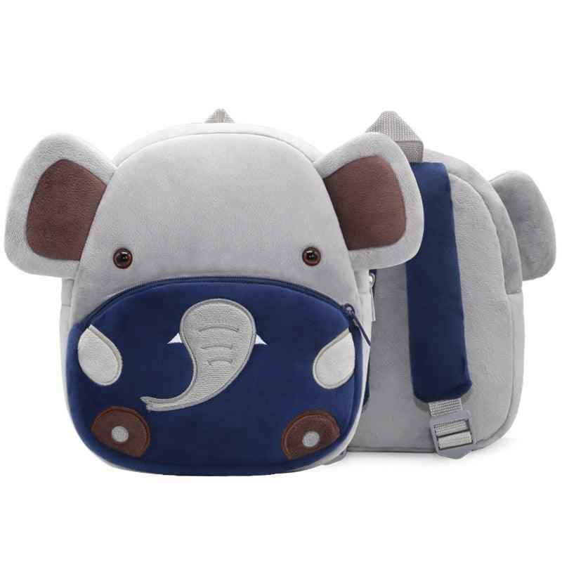 Children's Plush Backpack - Elephant